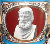 apothecary, blue jars, rb, detail of Galen.jpg (101744 bytes)
