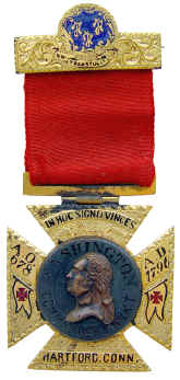 medal, John B. Lewis, Knights Templar.jpg (106051 bytes)