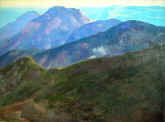 painting, Sargent, Purple Peaks, Santa Monica Mountains, Topango, CA.jpg.jpg (123485 bytes)