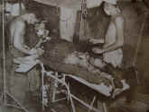 photo, Iwo Jima, wounded GI.jpg (165600 bytes)
