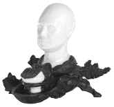 phrenology, Washington inkwell, Hecker, 1855.1.jpg (62967 bytes)