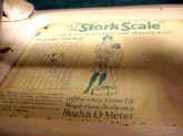 scale, doctor's baby scale, c. 1930, detail.jpg (45633 bytes)