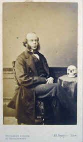 CDV, doctor with skull, London.jpg (80117 bytes)