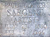 Sargent, grave marker, detail.jpg (269380 bytes)