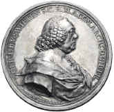 medal, Gerard van Swieten, von Wideman, Vienna, 1756, obverse.jpg (119566 bytes)