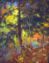 painting, Sargent, Deep Woods, 1926.jpg (255113 bytes)