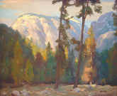 painting, Sargent, El Capitan, Yosemite, 1935.jpg (131404 bytes)
