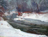 painting, Sargent, Riley Creek, Charleston, IL, 1930.jpg (124134 bytes)