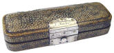 http://antiquescientifica.com/surgical_instrument_case_shagreen_with_silver_mounts_J._Fowler_Stanton-Drew_c._1680_front_angle.jpg